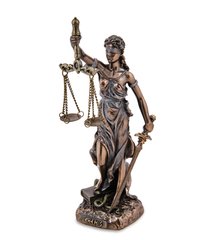 WS-1227 Статуэтка "Фемида - богиня правосудия", 16 см
