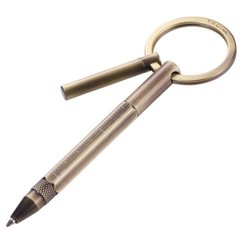 Ручка-брелок Troika Micro Construction Pro золотая