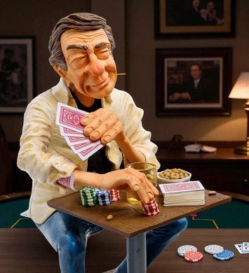 FO-85545 Статуетка "Містер Покерфейс" (Mr. Poker Face. Forchino)