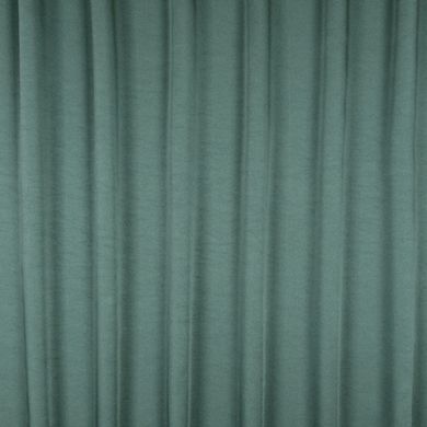 Шторы Атлас декоративный Турция MacroHorizon Морская Зелень, 170*145 см (2 шт.)