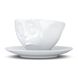 Чашка с блюдцем для кофе Tassen Oh, please 200 мл фарфоровая