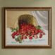 Гобеленовая картина в рамке &laquo;Клубника в корзине&raquo; 50&times;40 см, 50*40 см, 53,5*42,5 см