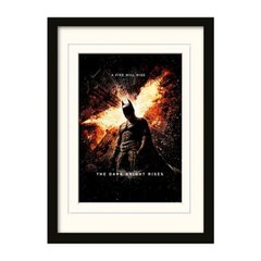 Постер The Dark Knight Rises (A Fire Will Rise) 30 x 40 см, 30*40 см