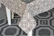 Скатерть с тефлоновым покрытием MacroHorizon Узор Серый и Черный