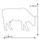Колекційна статуетка корова Brenner Mooters, Size L, 30*9*20 см