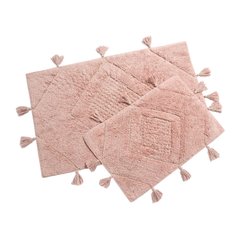 Набор ковриков Irya - Esty gul kurusu розовый 60*90+40*60