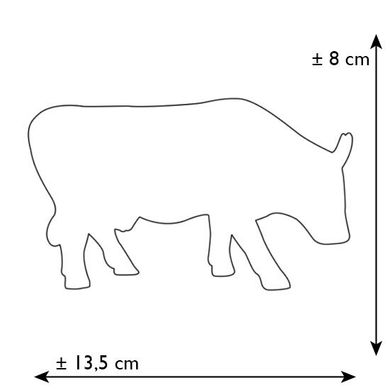 Коллекционная статуэтка корова Present, Мультиколор, 16*5*11 см