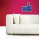 Часы настенные "Thumbs Up!", синие 23х20 см