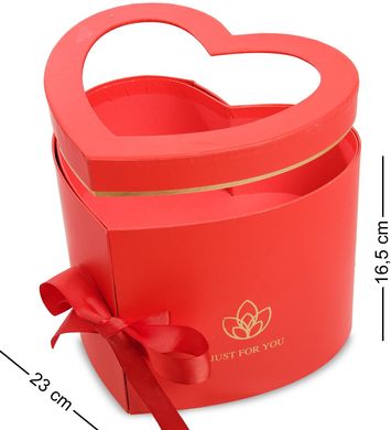 Подарочная упаковка WG-96 Коробка подарочная "Сердце" - Вариант A (AE-301149)