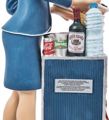 FO-85556 Статуетка &laquo;Бортпровідниця&raquo; The Flight Attendant. Forchino, 44 см