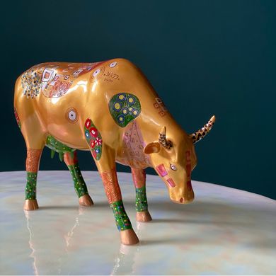 Коллекционная статуэтка корова Klimt Cow, Size L, Мультиколор, 30*9*20 см