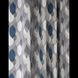 Штори з тефлоновим просоченням Туреччина MacroHorizon Доріжка з листя Синій, 170*135 см (2 шт.)