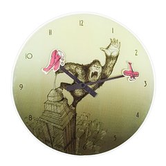 Настінний годинник "King Kong" Ø35 см