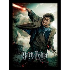 Постер в раме Harry Potter / Гарри Поттер (Deathly Hallows Part 2 - Wand) 30 х 40 см, 30*40 см