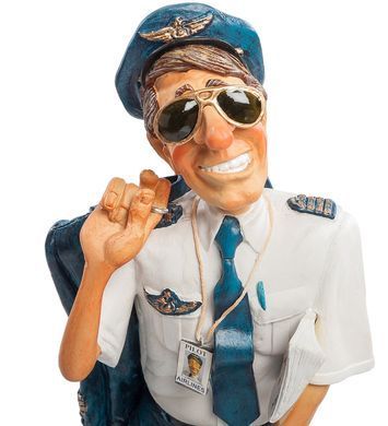 FO-85523 Статуетка &laquo;Пілот&raquo; The Pilot. Forchino, 43 см