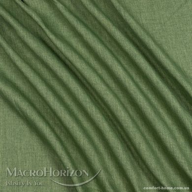 Комплект Штор BlackOut Рогожка Зелений, арт. MG-155818, 275*145 см (2 шт.)