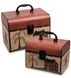 Подарункова упаковка WG-38 Набір коробок з 2шт "Скриня" - Варіант A (AE-+301091)