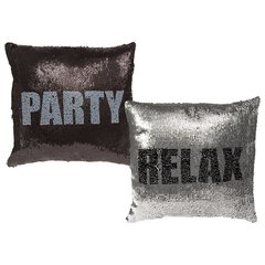 Подушка антистресс с пайетками-перевертышами "Relax & Party"
