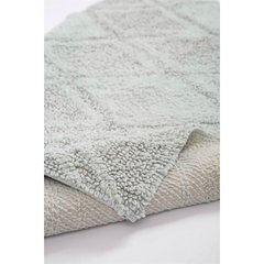 Набір килимків Irya - Maxi mint сіро-ментоловий 60*90+40*60