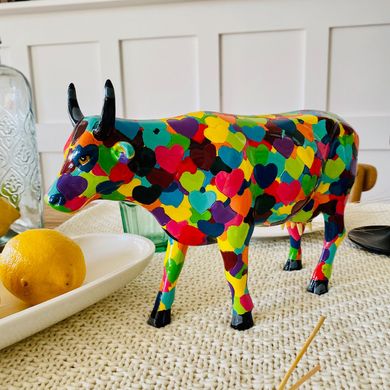 Коллекционная статуэтка корова Heartstanding Cow, Size L, 30*9*20 см