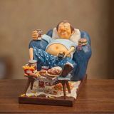 FO-85506 Статуэтка "Лентяй" (Couch Potato. Forchino)