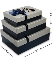 Подарункова упаковка WG-63 Набір коробок з 3шт - Варіант A (AE-301 116)
