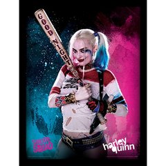 Постер у рамі Suicide Squad (Harley Quinn) 30 х 40 см, 30*40 см