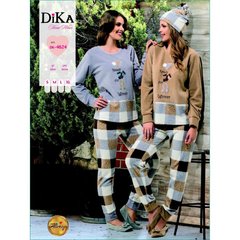 Домашній одяг Dika - Піжама жіноча 4624 S бежевий
