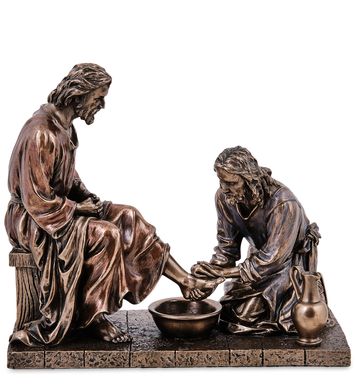 WS-1302 Статуэтка "Иисус с учеником", 21 см