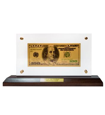 HB-079 "Банкнота 100 USD (долар) США"