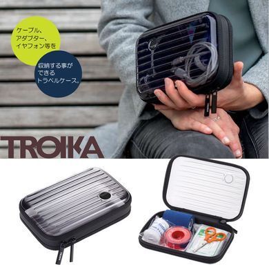 Чохол дорожній Troika Clear case, прозорий