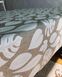 Скатертина MacroHorizon Листя Білі з акриловим покриттям водовідштовхувальна (MG-164640)