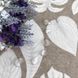 Скатерть MacroHorizon Листья Белые с акриловым покрытием водоотталкивающая (MG-164640)