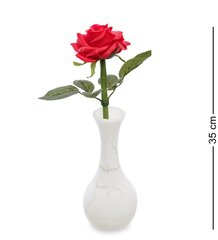 LP-10 Роза в вазочці з LED-підсвіткою, Червоний