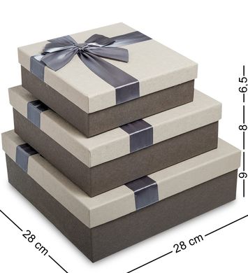 Подарочная упаковка WG-22 Набор коробок из 3шт - Вариант A (AE-301075)
