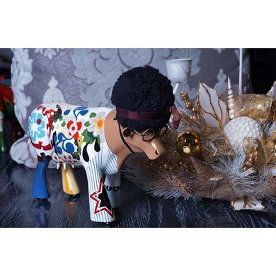 Колекційна статуетка корова "Wooodstock", Size L, 30*9*20 см