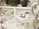 Комплект Шторы и скатерть Прованс из водоотталкивающей ткани Aquarel Lilac, арт. MG-3001