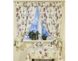 Комплект Шторы и скатерть Прованс из водоотталкивающей ткани Aquarel Lilac, арт. MG-3001