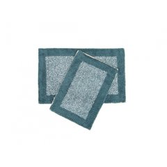 Набор ковриков Shalla - Fabio petrol mavisi синий 40*60+50*80