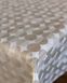 Скатерть MacroHorizon ROKA Круги Беж с акриловым покрытием водоотталкивающая (MG-164658)