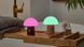 Світильник на акумуляторі Gingko Alice Mushroom Lamp Mini, білий попіл | G022AH2