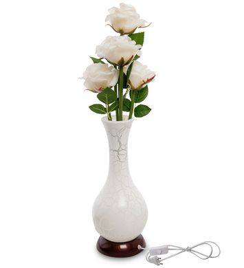 LP-07 Букет роз с LED-подсветкой, Белый