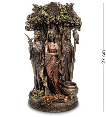WS-897 Статуэтка "Триединая Богиня - Дева, Мать и Старуха", 15*13*27 см