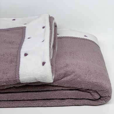 Махровое одеяло Maison Dor LAVOINE DARK LILAC (220X240)