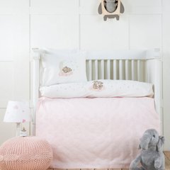 Дитячий набір в ліжечко для немовлят Karaca Home - Bear Star mavi (5 предметів)