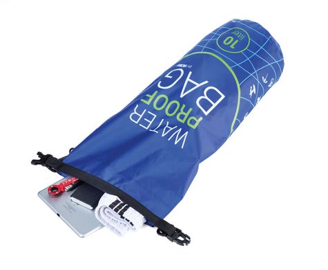 Вулична сумка із захистом від води (для водних видів спорту) WATERPROOF BAG синя
