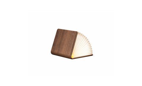 Светильник-книга на аккумуляторе Gingko Super Mini Smart Book, орех | G086WT