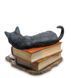 WS-843 Статуэтка &laquo;Кот на книгах&raquo; (Лиза Паркер) Veronese