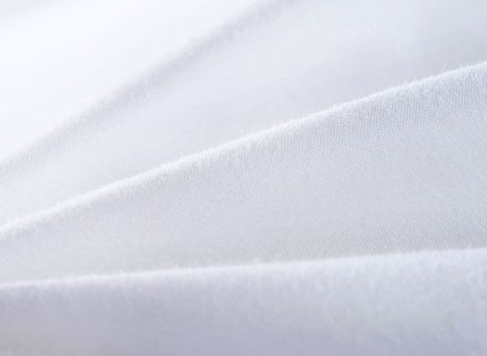 Подушка бамбук біла стьобана 50х70см (ET-49973)