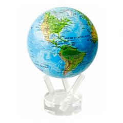 Гіро-глобус Solar Globe "Фізична карта Миру" 11,4 см (MG-45-RBE), 11,4 см